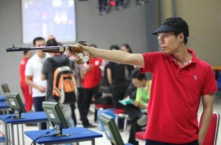 Hoàng Xuân Vinh, champion du monde de tir